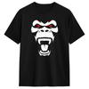 Harajuku T Shirt Angry Gorilla 100 Cotton T Shirts Fashion Tshirt for Unisex Summer Y2K Classic Printed Short Sleeve Tees Tops