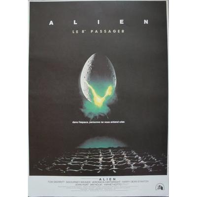 Alien Original Cinema Poster ROLLED (Small Format 53x40 Cm) Reprint 1990 Ridley Scott