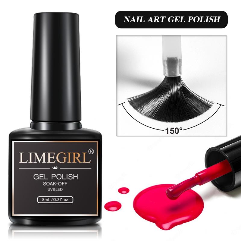 All-in-One Nail Tool Kit: Gel Polish, Builder & Extension Gel, Nail Lamp, Buffer, and Finishing Gel