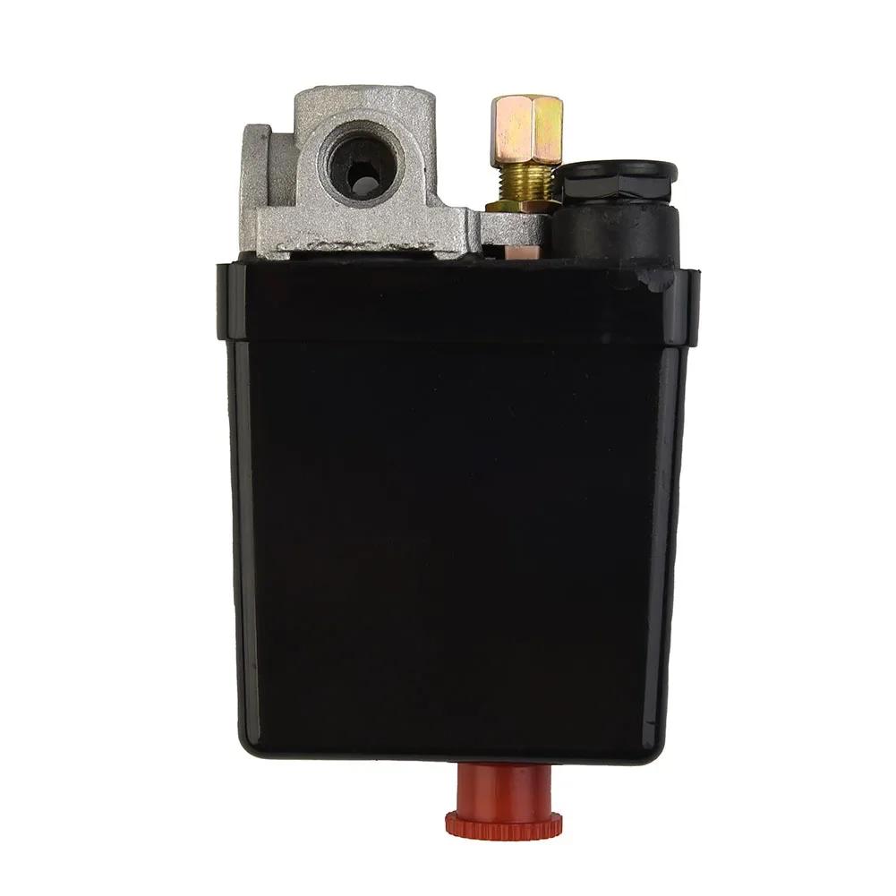 220-240V Air Compressor Pressure Switch Adjustable Control Valve 4 Port Manifold Configuration For Personal Workshop Factory
