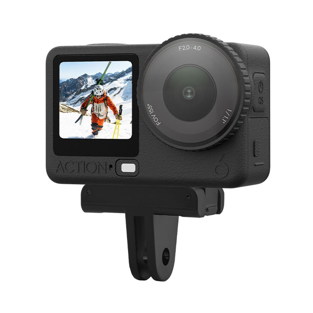 FLYMILE For DJI Osmo Nano/Action 6 Camera Magnetic Quick Release Adapter Two Claw Mount Base