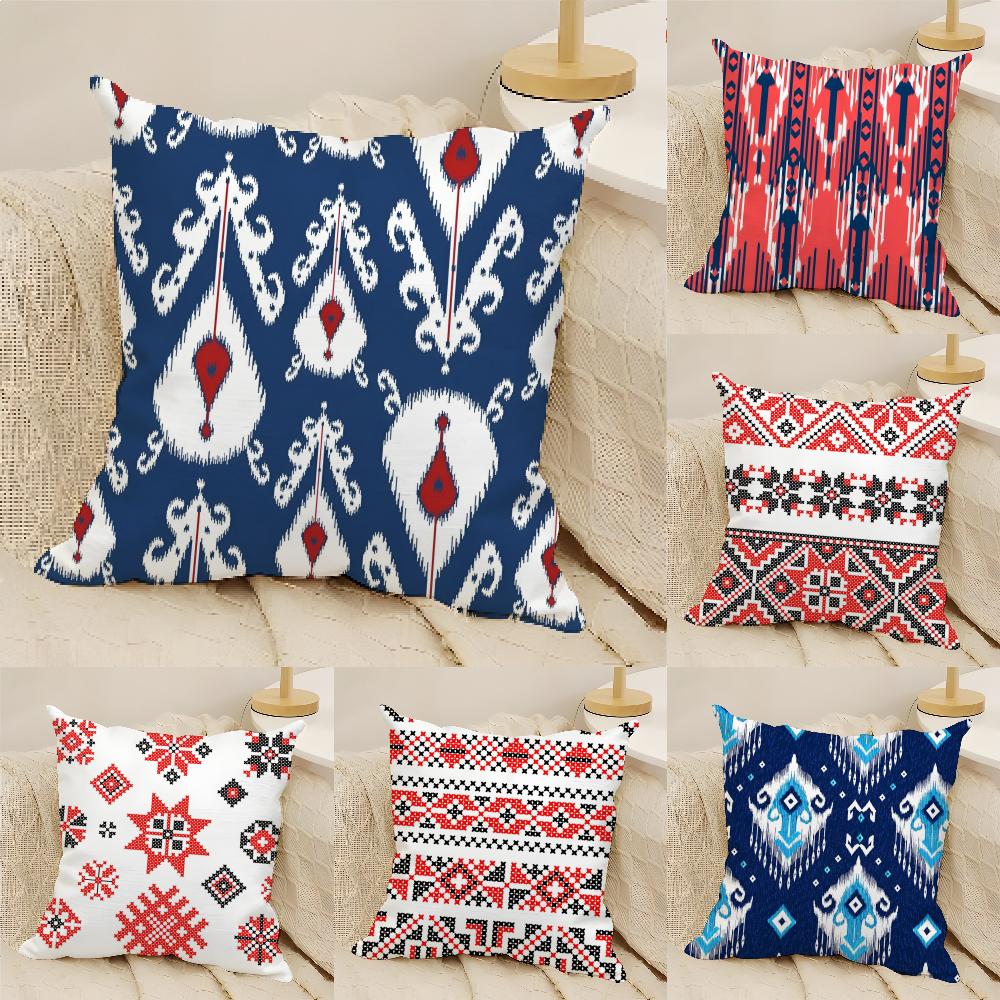Russian Shading Pillow Case Linen Cushion Covers For Decorative Sofa Home Pillows Case Car Chair Pillows Cases