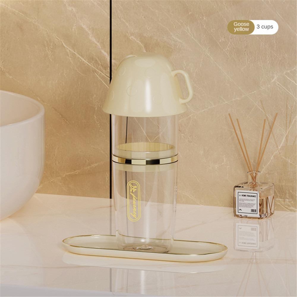 Travel Tooth Cup Sanitary Wash Cup Portable Storage Comfortable Toothbrush Holder Practical Necessities Clean And Hygienic