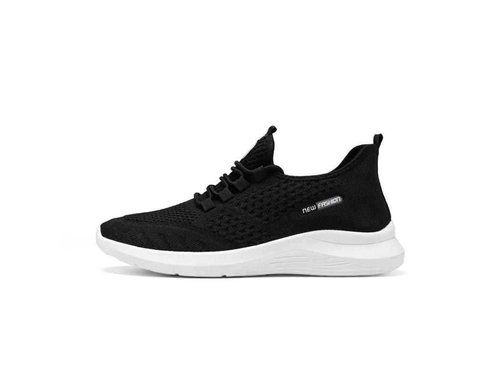 Shoes Men's 2025 New Trendy Shoes Soft-soled Running Shoes Flying Woven Air Cushion Men's Shoes Casual Sports Shoes Men's