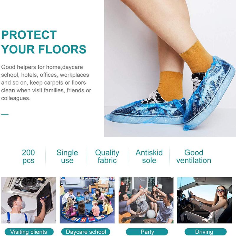 100Pcs T-Shaped G-Shaped Buckle Overshoes For Automatic Shoe Cover Dispensers