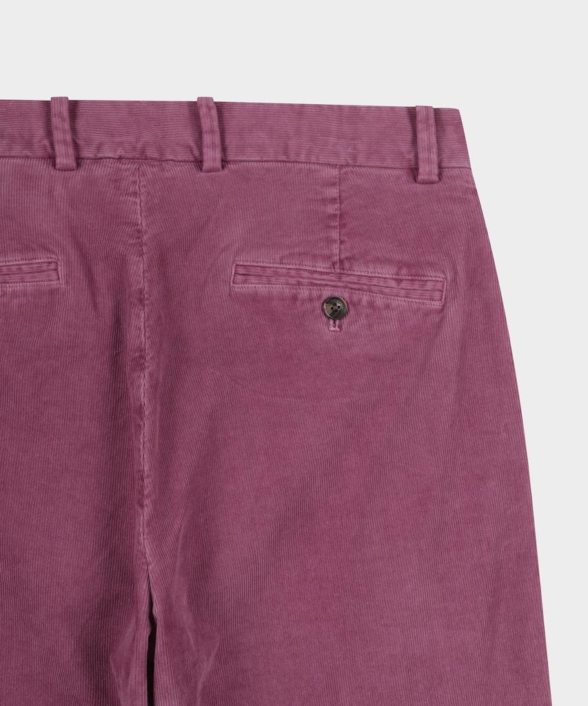 Pantaloni Chino in Velluto a Coste Brooks Brothers, Vestibilità Ampia, Tinto in Capo (Rosa) (Bbpcmnf405)