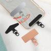 2/4 Piezas Correa para Teléfono Móvil Pieza Conector de Seguridad Rotación 360° Correa para Teléfono de Acero Metálico Pestaña de Correa para Teléfono Móvil Parche de Correa para Teléfono Junta