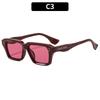 Square Frame Rice Stud Sunglasses Outdoor Retro Inspired UV400 Protection Sun Glasses Trendy Vintage Eyewear for Unisex