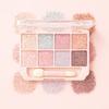 8pcs Eyeshadow Palette Set Available In Matte and Shimmer Finishes Featuring A Pearl Texture, Long Lasting and Highly Saturated Light Pink Tones