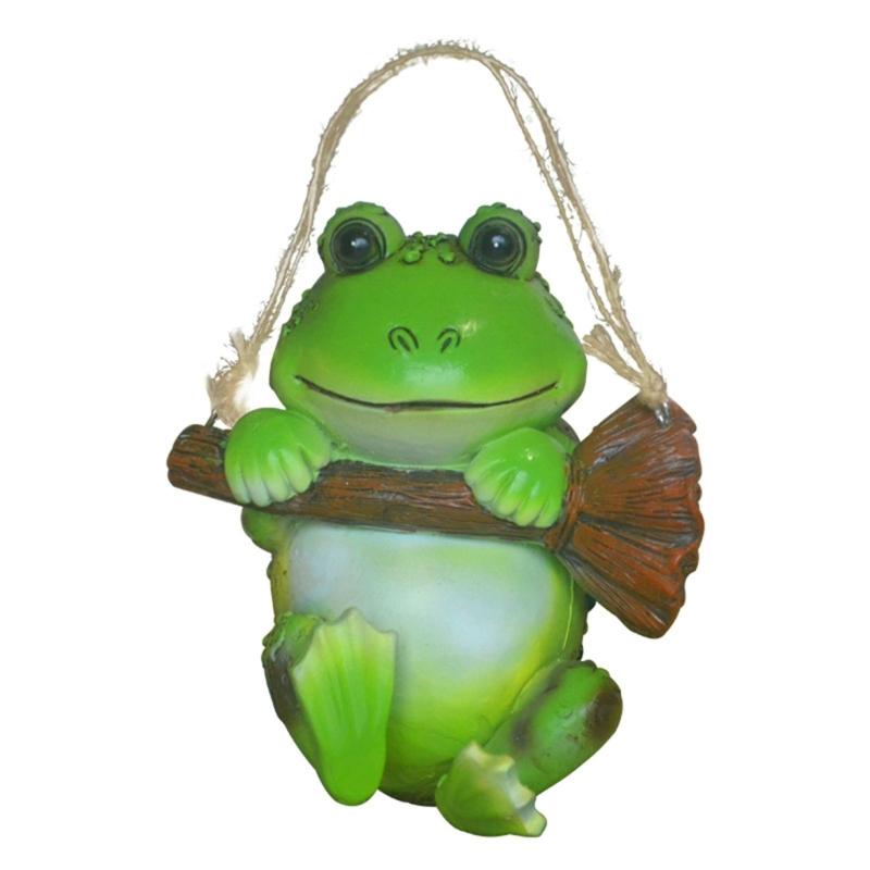 

Funny Hanging Frogs Statue Tree Hanger Yard Garden Decoration Animal Figurine Craft Ornament Indoor Outdoor Home Decors 1