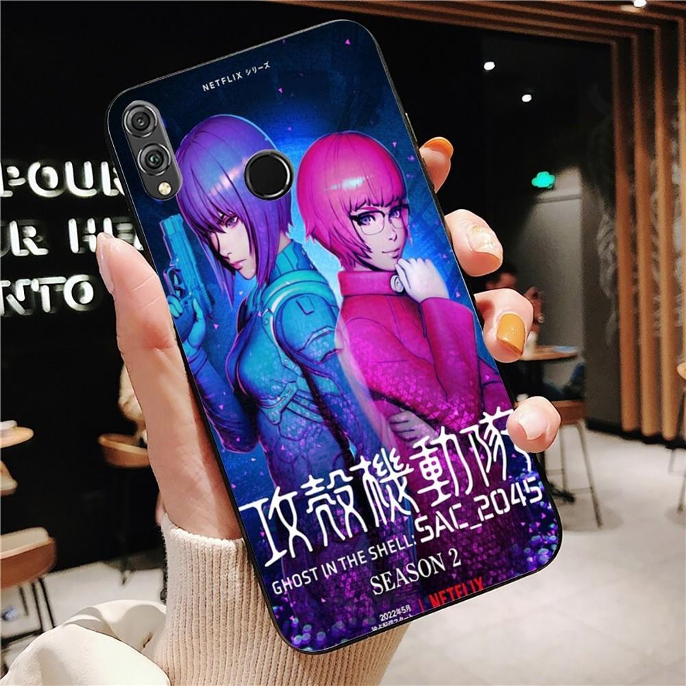 Ghost in the Shell Phone Case For Huawei Honor 10 lite 9 20 7A 9X 30 50 60 70 pro plus Soft Silicone Cover