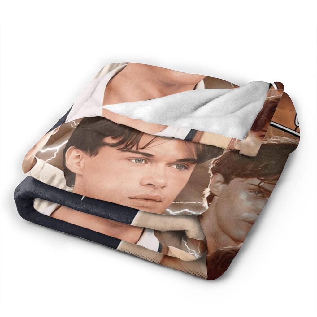 Team Conrad Fisher Flannel Blanket  Super Warm Throw Blanket for Couch Bed Travel Fluffy Bedspread Sofa Bed Cover