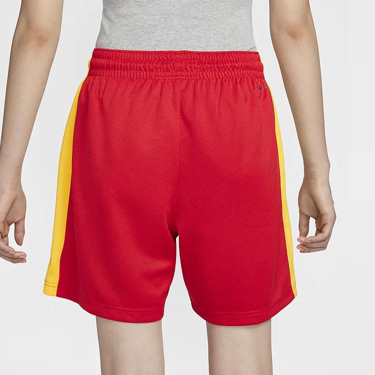 New Nike Chinese Women's Basketball Team Olympic Series Basketball Shorts Women's Comet Red FQ0465-637