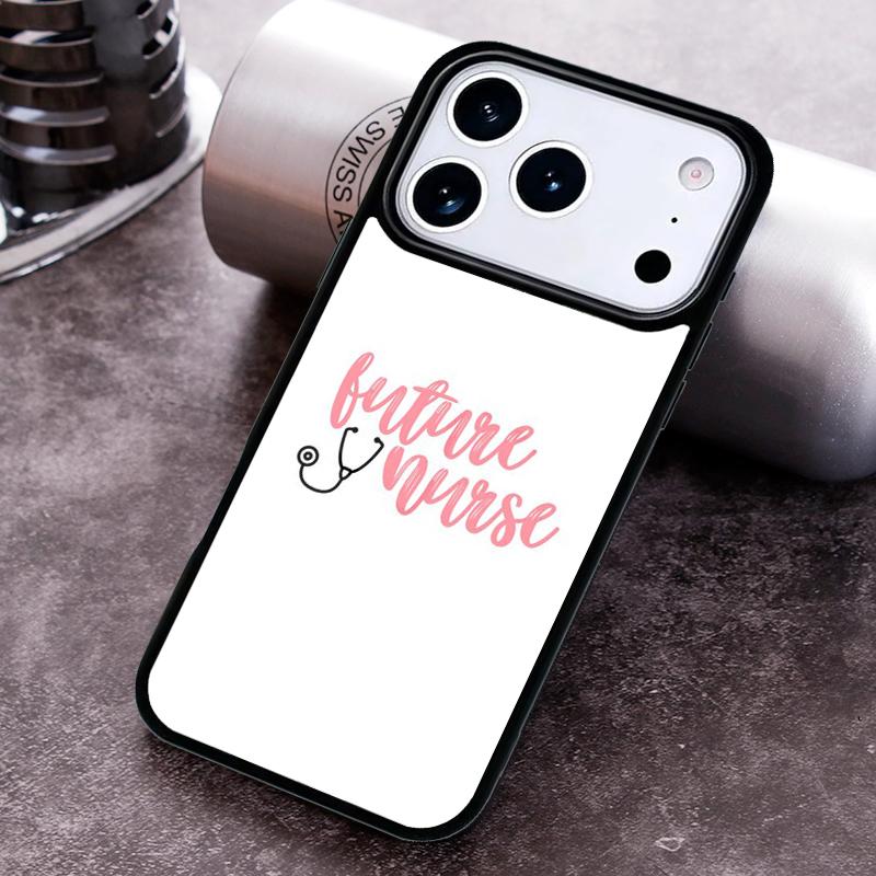 Cute Cartoon Medicine Nurse Doctor Phone Case For iPhone 17 16 15 14 13 12 11 Pro Max Plus 17Air Soft Silicone Cover