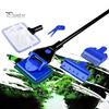 Algae Scrapers Set Fish Tank Cleaner Multifunctional Stretchable ABS Smellless 5 In 1 Clean for Water Changing Aquarium Cleaning Kit