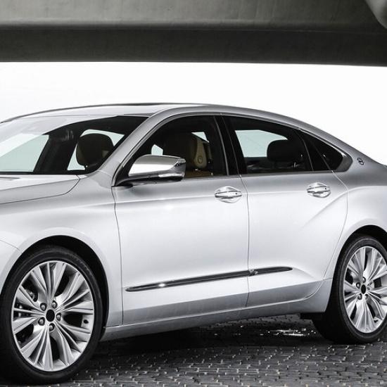 6Pc For 2014-20 Body Impala Chevrolet Pillar Posts Window Door Trim Glossy Black