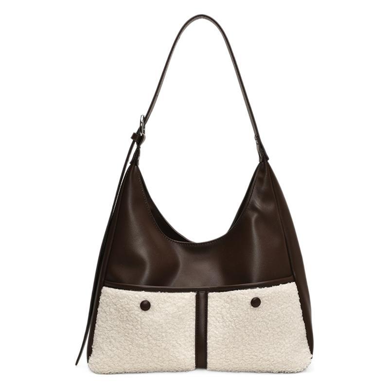 2025 fashion trend tote bag new large capacity premium autumn and winter portable shoulder backpack