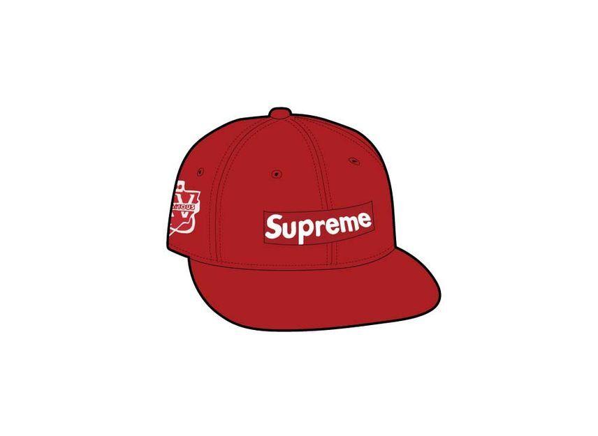 Supreme Championship Box Logo New Era Red 7 3/4