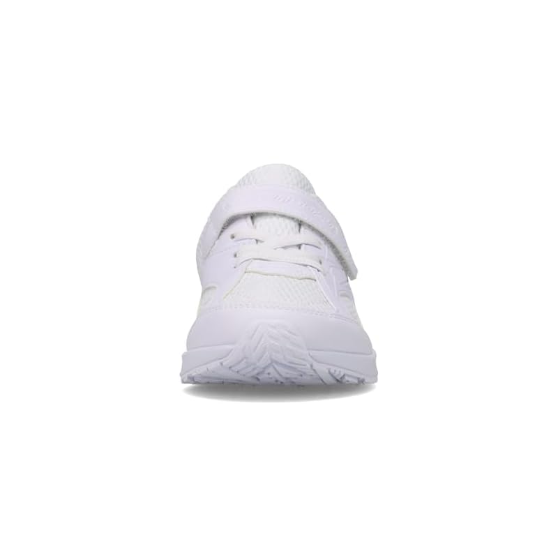 [Shunsoku] Kids' Sneakers for Boys and Girls, Lightweight, Sizes 15-27cm, 2E Width, SJJ 1950 White/White (Current Color), Size 21.0 Cm, 2E Width