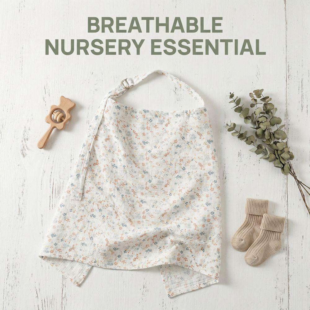Breathable Breast Feeding Blanket Cotton Baby Stroller Blanket Breastfeeding Nursing Cover  Outdoor