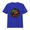 Mens All The People Imagine Living Life In Peace Hippie Tie Dye T Shirt White Small Vintage Washed Slightly Homme Unisex