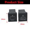 For VW Golf 6 Jetta 5 MK5 Scirocco 2010 2011 2012-2014 Car USB Charger Quick Charge QC3.0 Auto Phone Charging Adapter Button