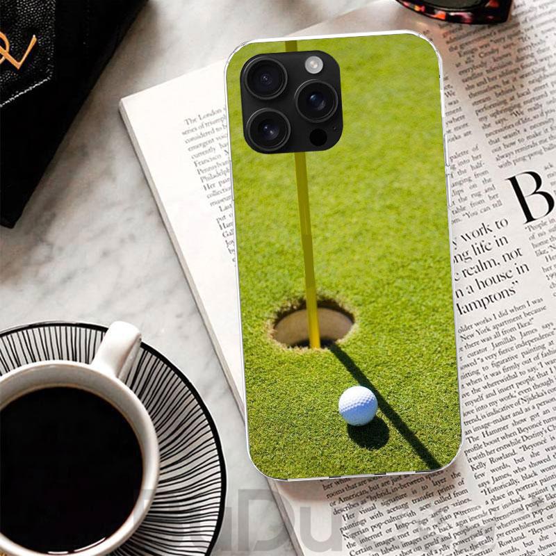 Modern Golf Sports Cover For iPhone 17 Air 16 16E 15 Pro Max 14 Plus 13 Mini Phone Case 12 11 7 8 SE Customized Print Shell 16 1