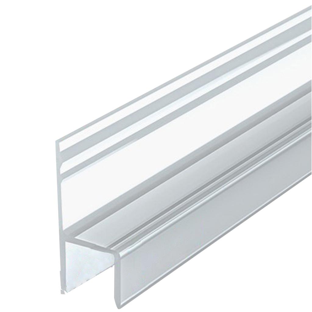 H-formade badrumsglasdörr vattentäta tätningslister Hantverk av robust silikon för läckageförebyggande och enkel installation