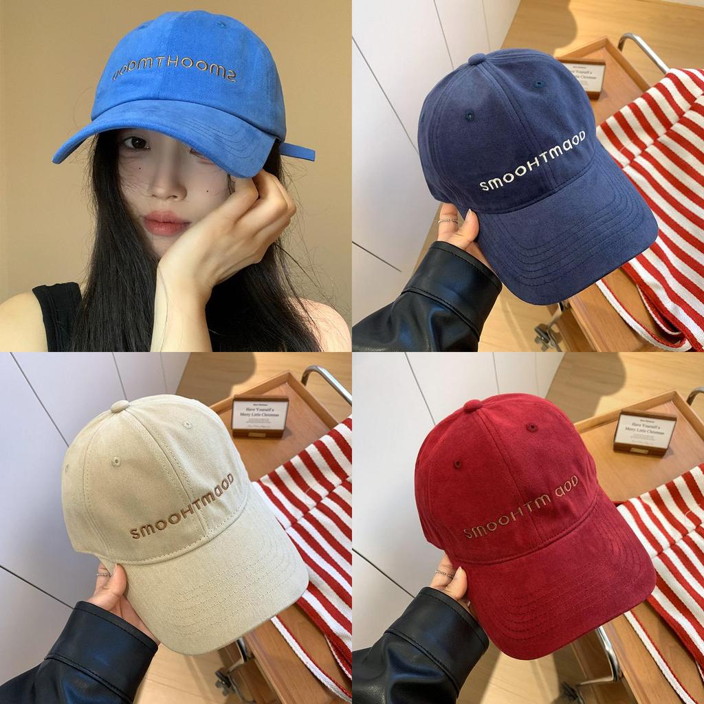Korean Style Baseball Cap For Women With Extended Brim Breathable Acrylic Sunshade Summer Fashion