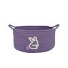 Cotton Rope Woven Storage Basket: Laundry, Toy, Home Rabbit, Desktop Storage Box