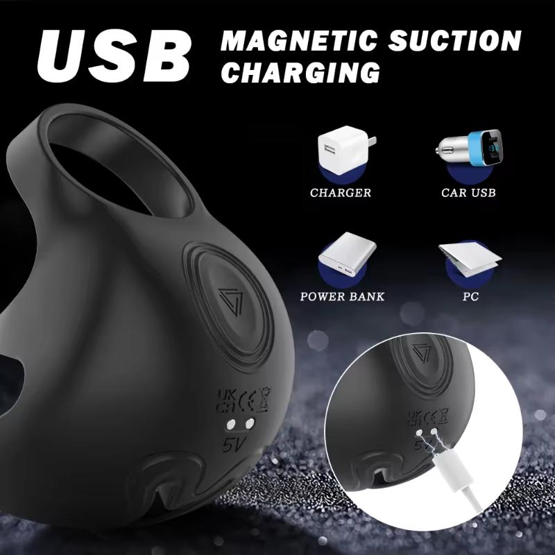 2024 High Quality Penis Sleeve Men's Underwear Cock Ring Remote Male Vibrator Sex Toys Underwear Panties Sex Ring for Adult Men