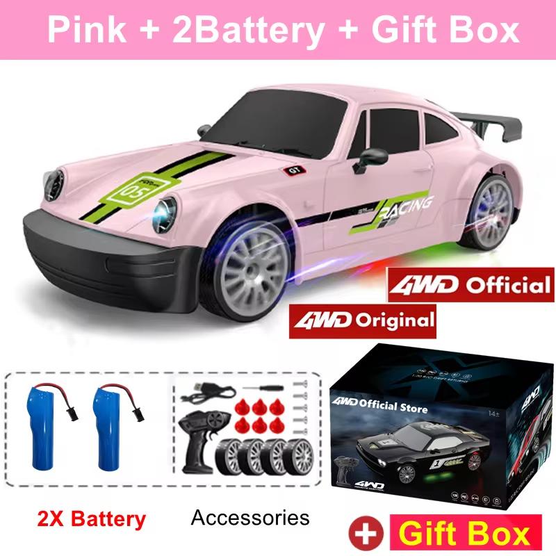 Новый 4WD радиоуправляемый дрифт-автомобиль GTR PRO гоночный ретро классический — фото 10