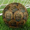 Dinosaur Glass Art Round Football Size 5 Adult Ball Suitable for Training Matches and Outdoor Team.
