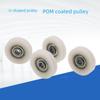 Sliding Door Wardrobe Pulley: 6x38x9 U-Groove Wrapped Nylon Roller