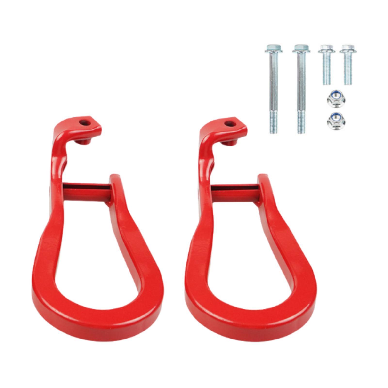 

Front Tow Hooks Directly Replacement Spare Parts Auto Accessories Professional красный