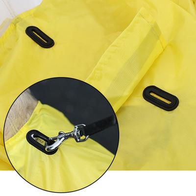 Full Coverage Dog Rainwear Waterproof Rain Coat Fashion Rainwear Outdoor Activity Pet Hooded Rain Coat with Foot Cover