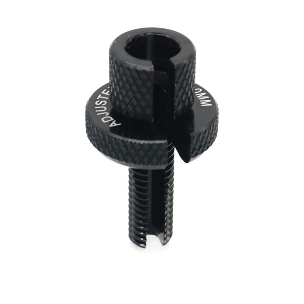 crazy sport M8 Motorcycle Clutch Cable Wire Adjuster Screw Universal lengthen Nut Bolts ATV UTV Sport Motorbike Aluminum (Black) чёрный