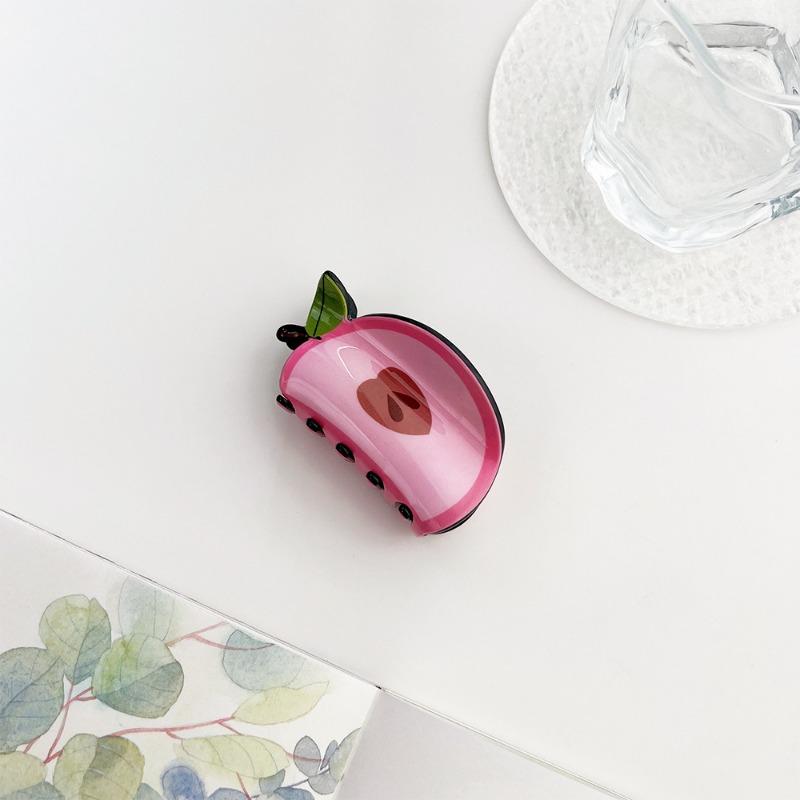 Cute and Versatile Hair ClipsFruit and Vegetable Grabber Back of The Head Updo Shark Clip Hair Accessory