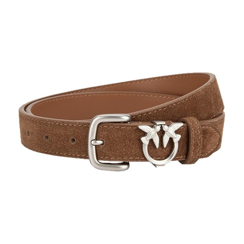 

Niche Design Sense Swallow Decorative Matte Belt Women s Genuine Leather Versatile Jeans with Suit Belt for Women 105cm