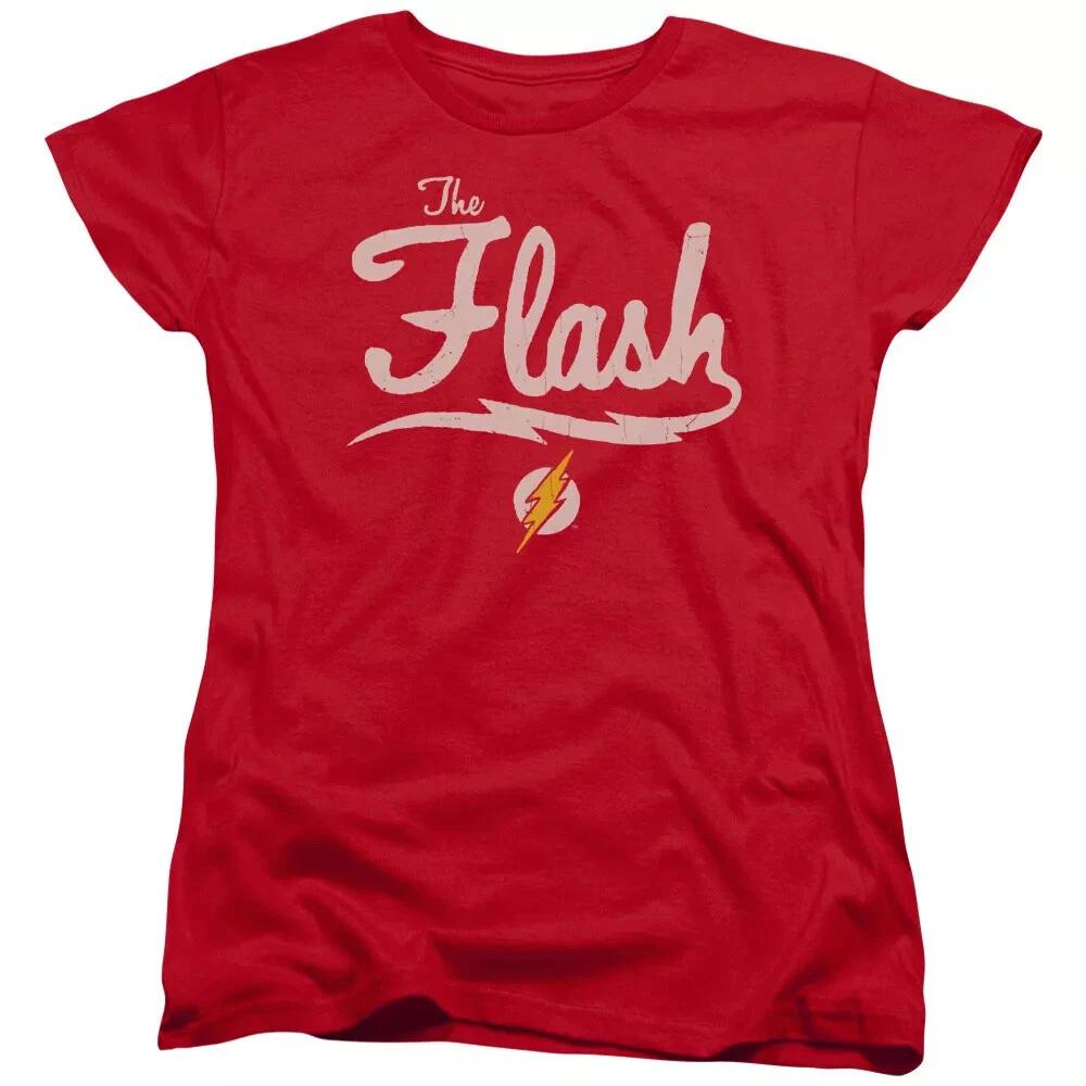 The Flash  Old School Flash  Women s T-Shirt 4XL