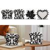 Napkin Holder for Table Iron Countertop Standing Paper Napkin Storage Napkin Dispenser for Farmhouse Kitchen Dining Party Decor