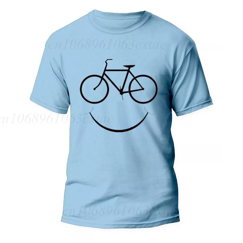Mountain Bike Cycling Bicycle Cyclist T Shirts Men Women Clothing Hipster T-Shirt Crew Neck Tees Cycling Lover Classic Clothing