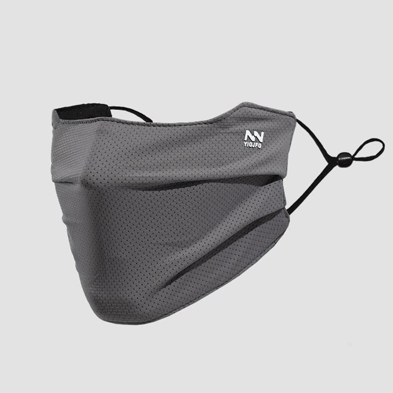 Sun Protection Face Mask For Men Reusable Breathable Uv Face Shield Solid Color Washable Face Mask Summer Cycling Face Mask