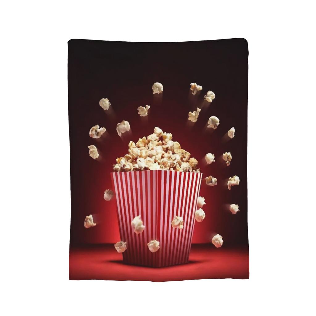 Popcorn Merch Blanket Lightweight Warm Cooking Working Grilling Baking Crafting Throw Blankets for Sofa Throws And Blankets
