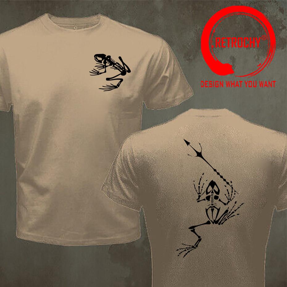 Funny Custom Design USMC Naval Frog TShirt 100 Cotton ONeck Short Sleeve Summer Casual Unisexs T Shirt Unisex Streetwear Tee Shirt