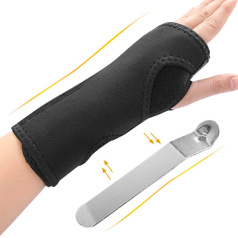 026 1Pc Size L Wrist Support Brace Adjustable Breathable Wrist Guard for Sports Injury Prevention Recovery