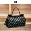 New High-end Diamond Grid Hand-held Messenger Bag for Women, Classic and Versatile Temperament, Underarm Women's Bag
