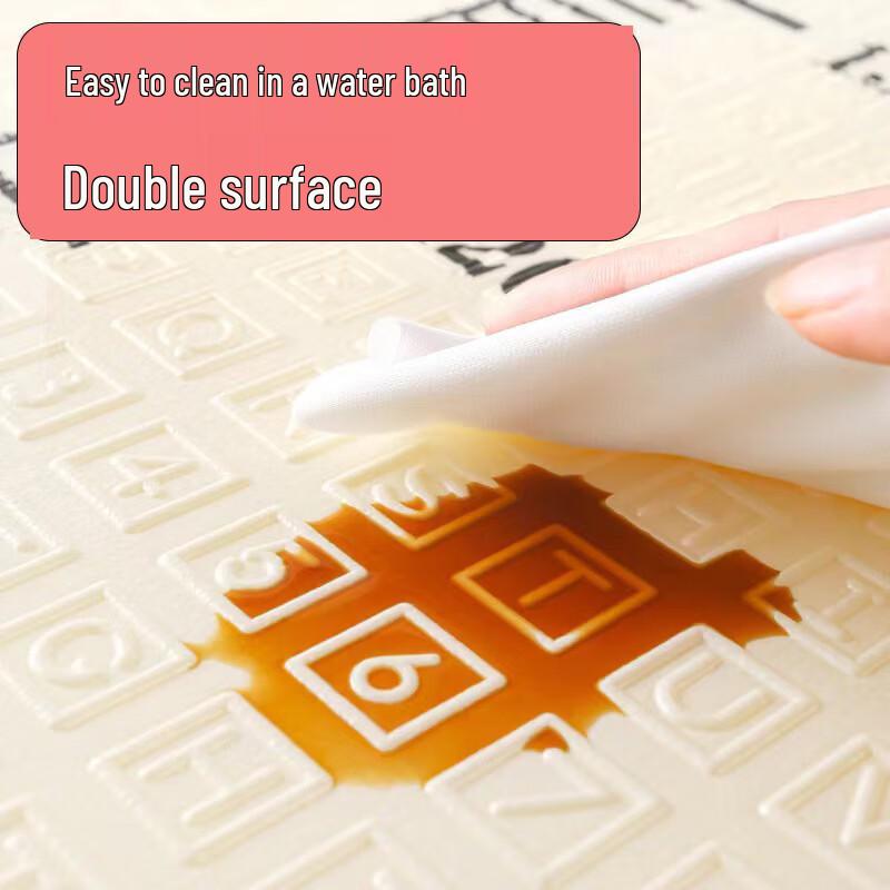 OLOMM Foldable Double-Sided Baby Crawling Play Mat