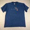 HUGE ALTA Utah T Shirt Mens M Navy Blue Ski Snowboard Graphic Y2K Unisex T-Shirt
