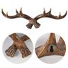 Retro Deer Horn Decorative Hook High-end Resin Wall Hanging Hook Wall Decor Entryway Key Holder